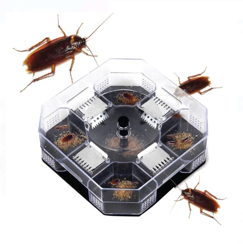 🪳 Capcană profesională pentru gândaci – eliminare eficientă și inteligentă!